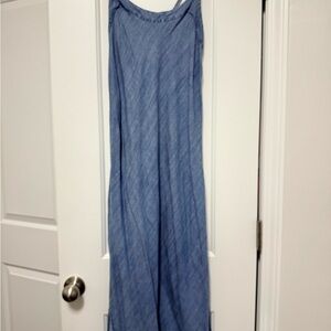 Splendid Light Blue Denim Midi Dress